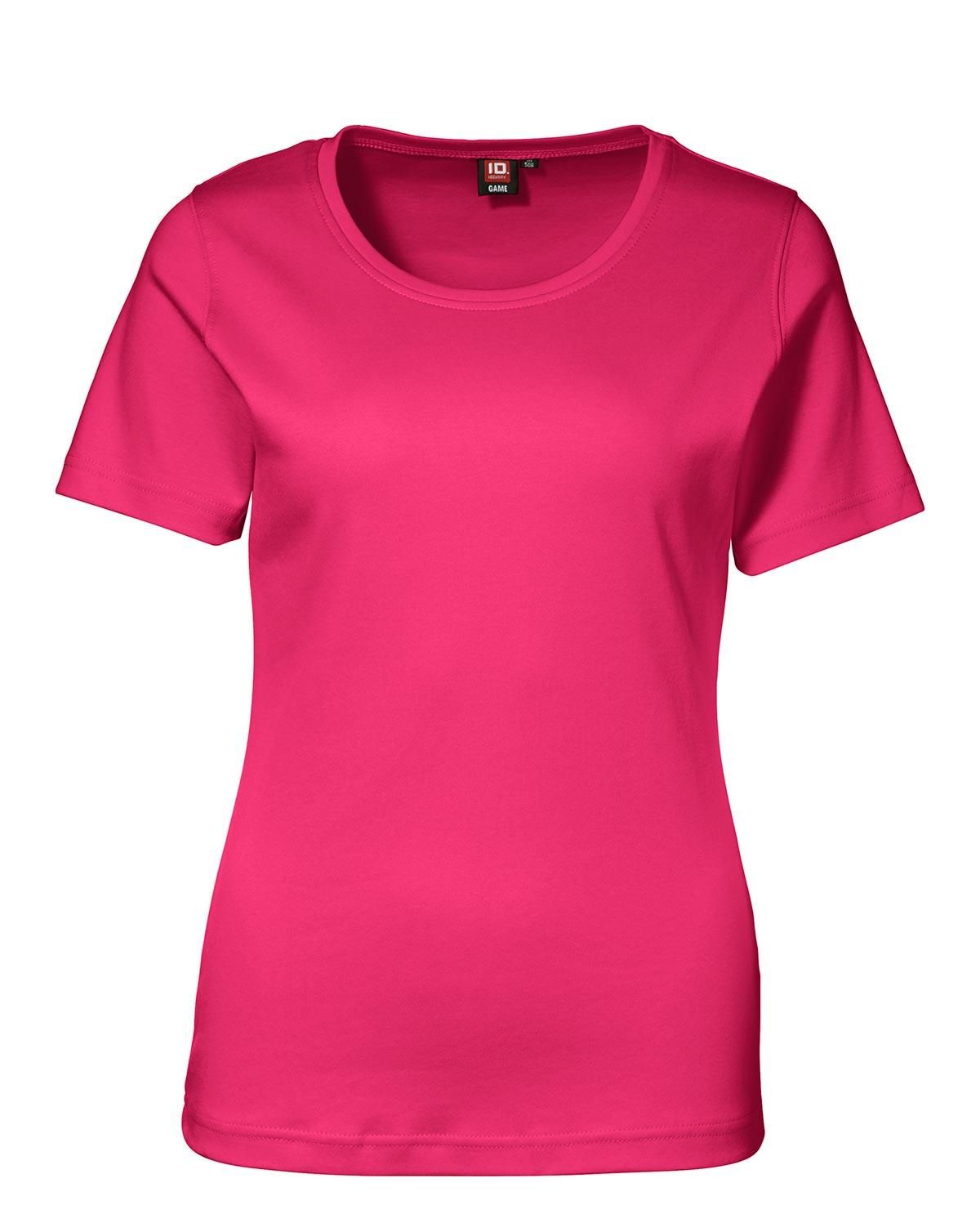 ID Interlock T-Shirt Dame Pink