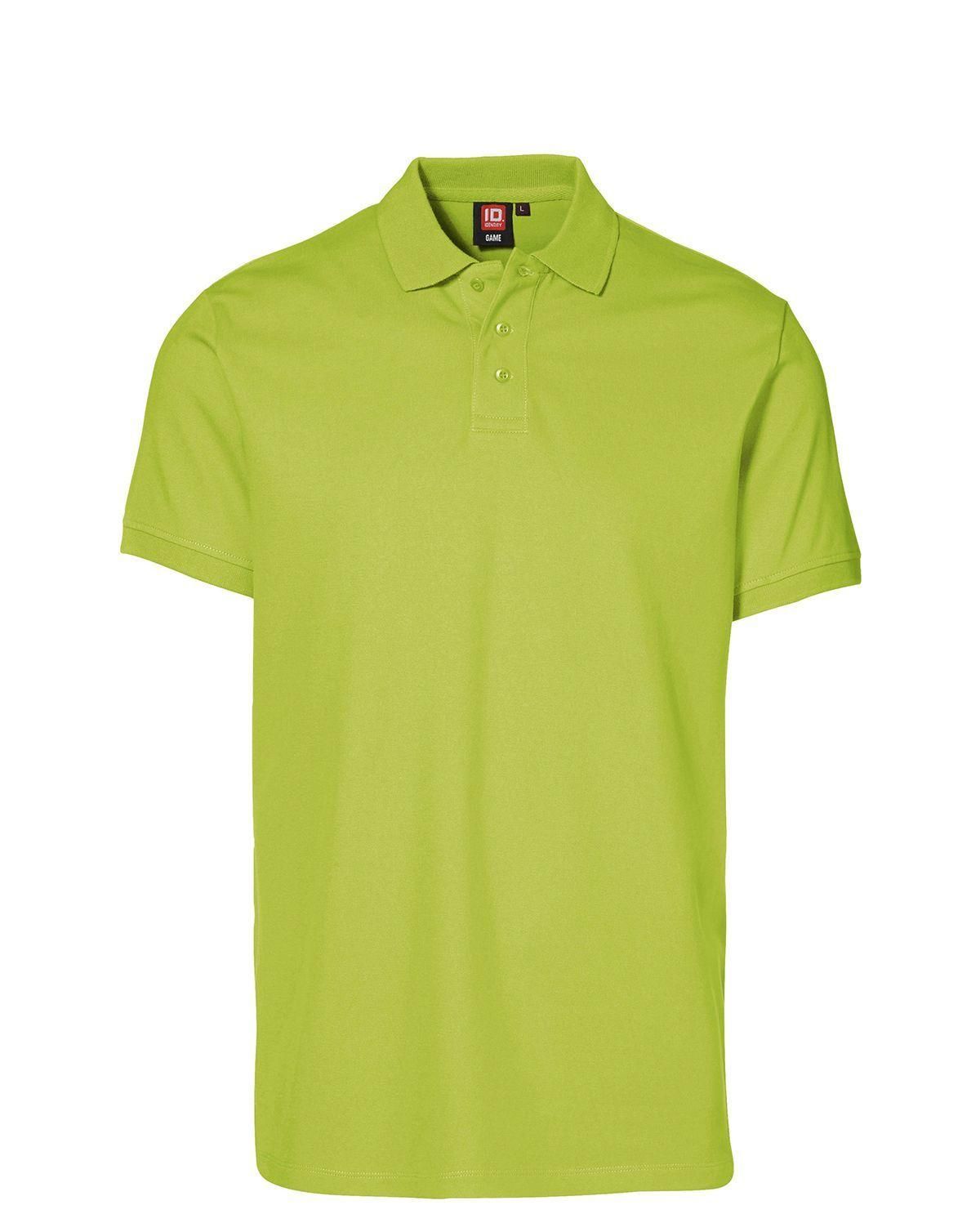 ID Piqué Polo Trøje Stretch Lime