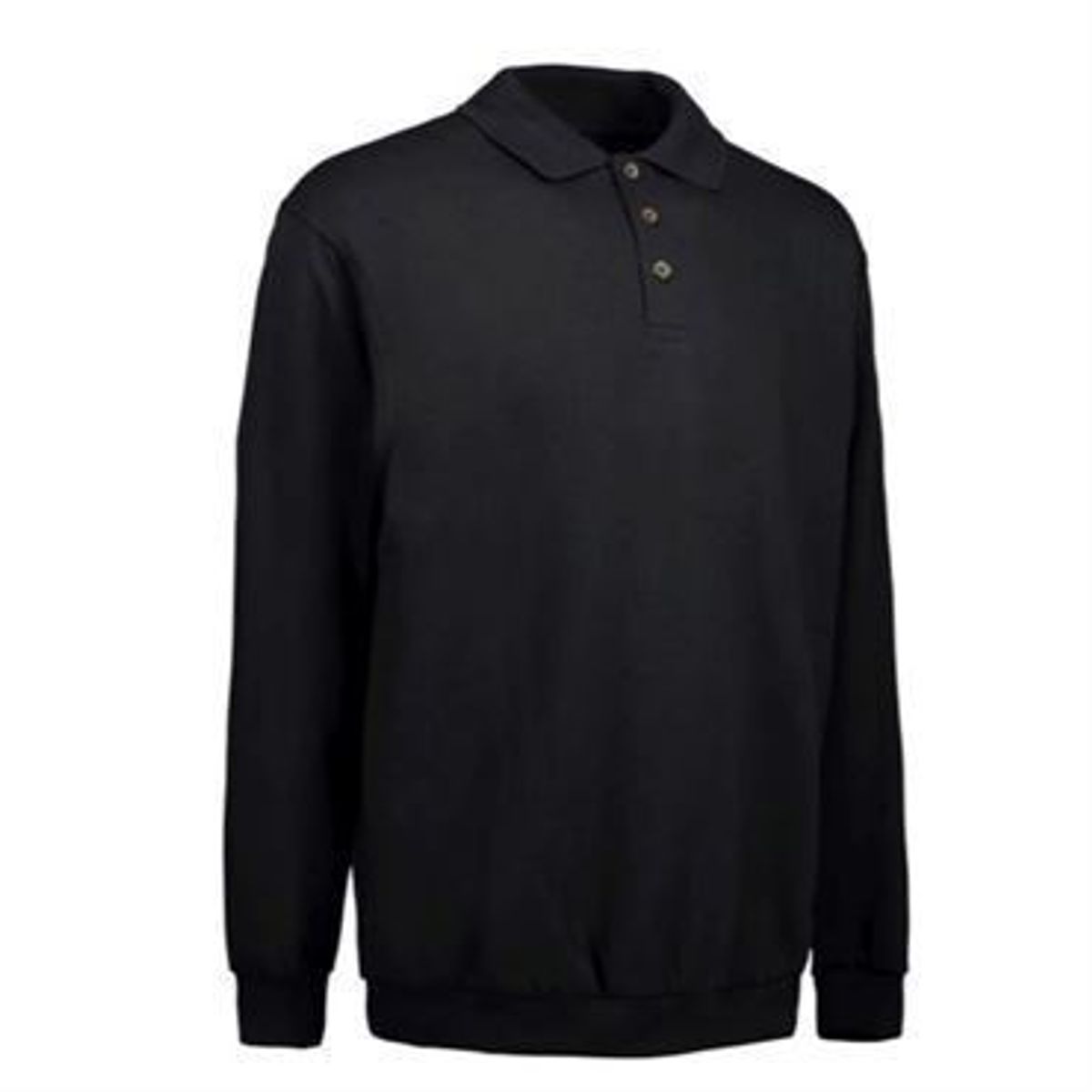 Id Polosweatshirt 0601 Sort-small