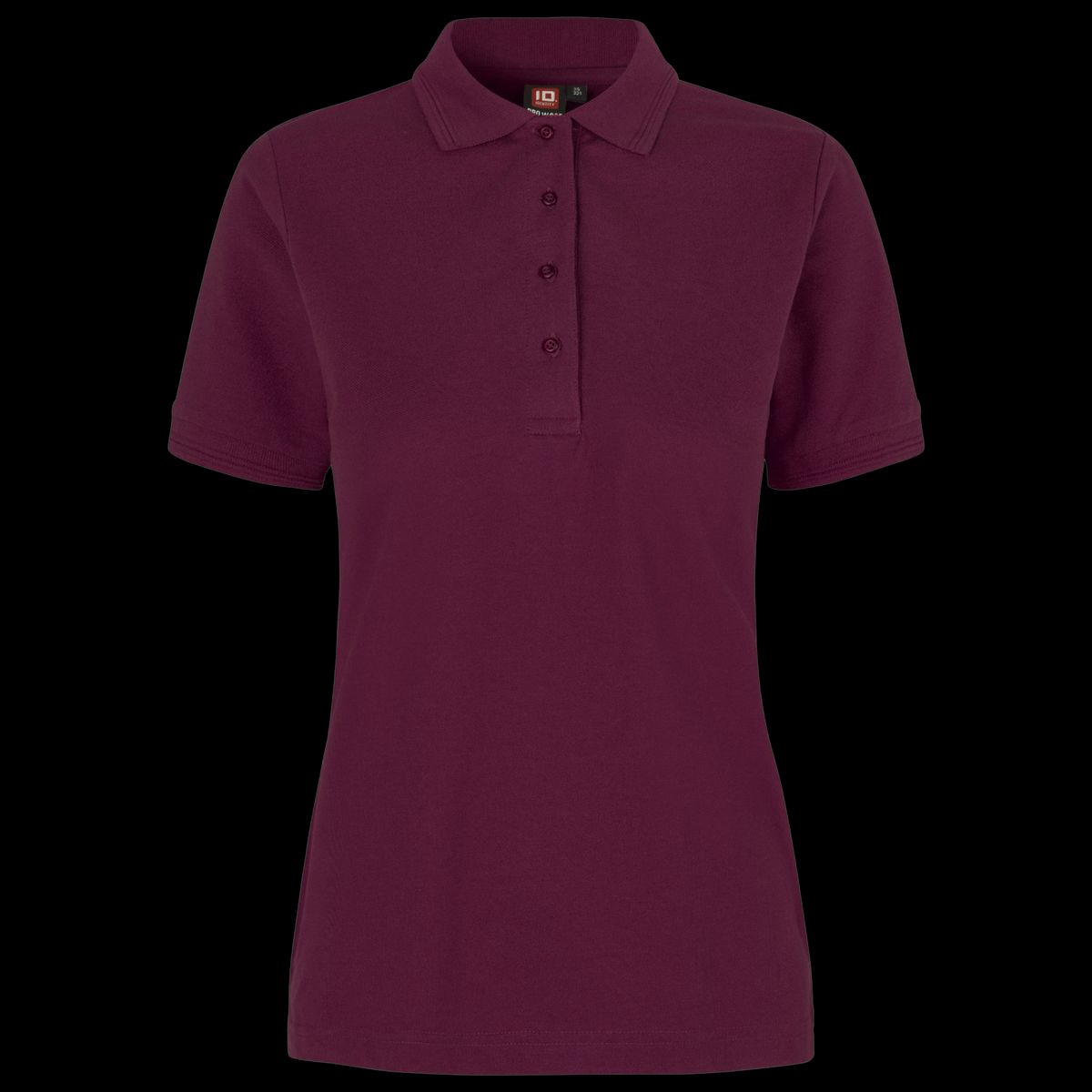 ID Pro Wear Dame Polo - Bordeaux - 2XL