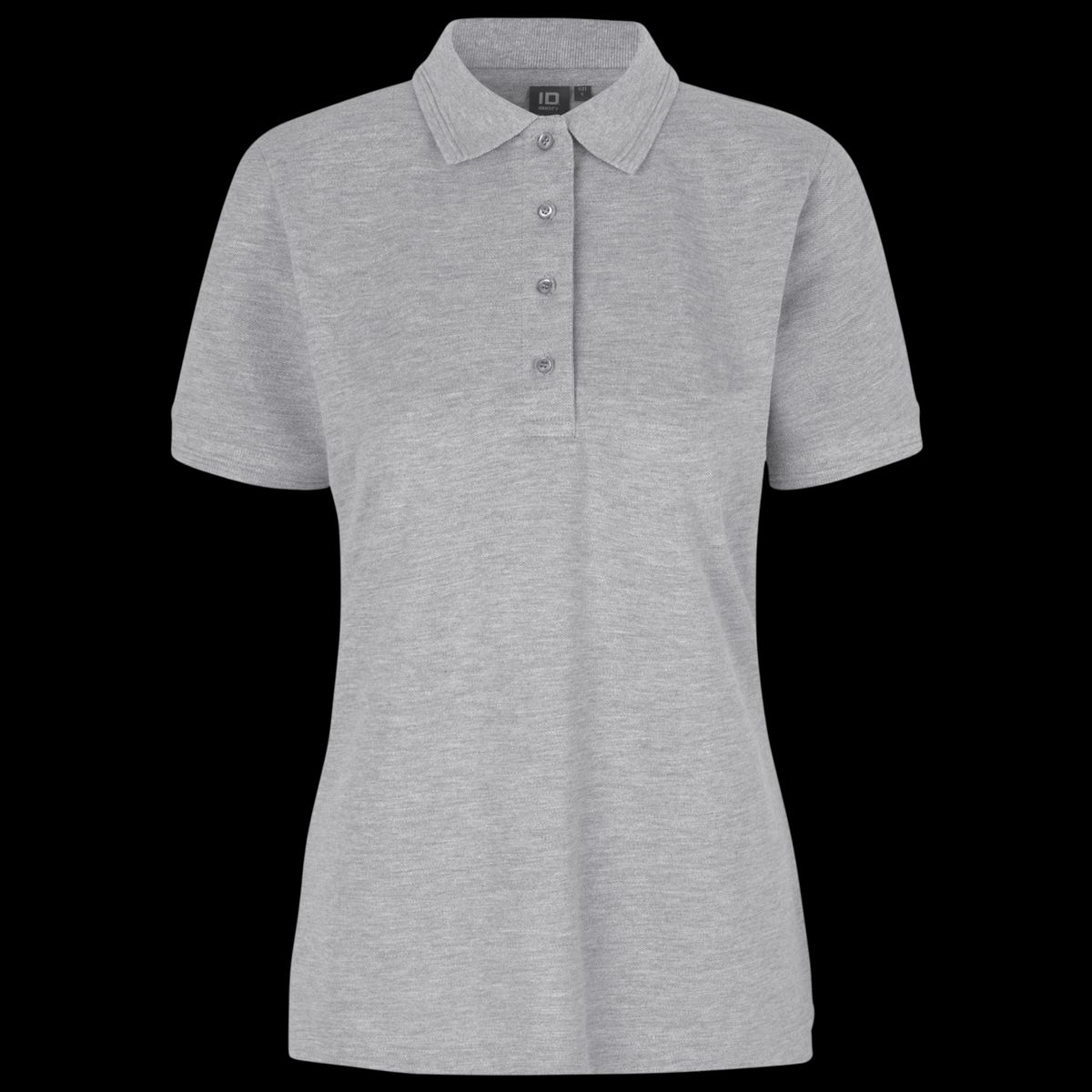 ID Pro Wear Dame Polo - Grey Melange - 2XL