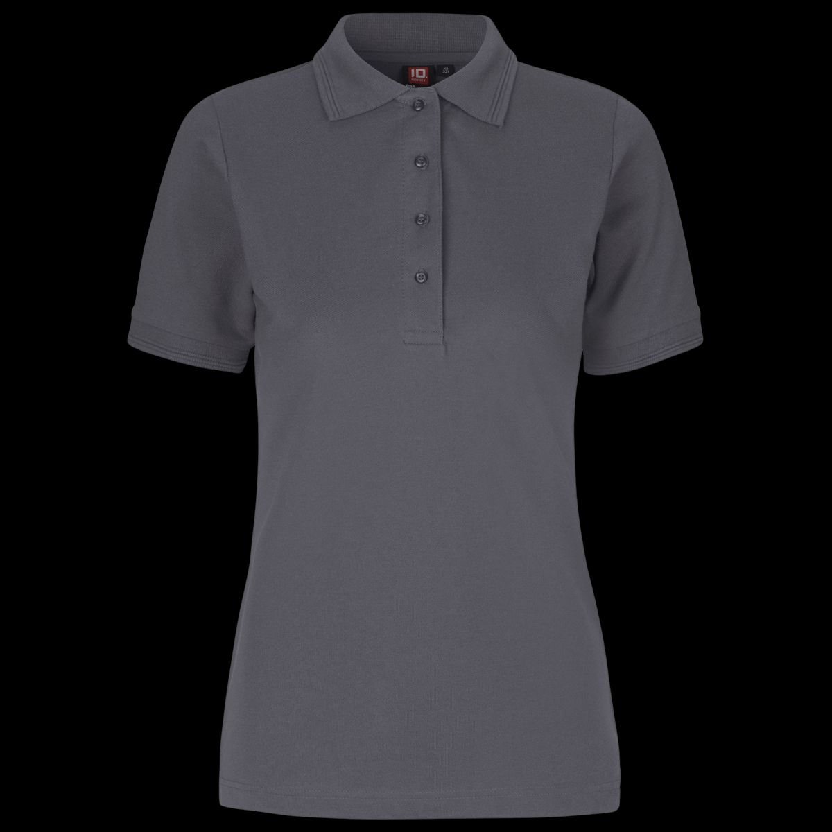 ID Pro Wear Dame Polo - Silver Grey - 3XL