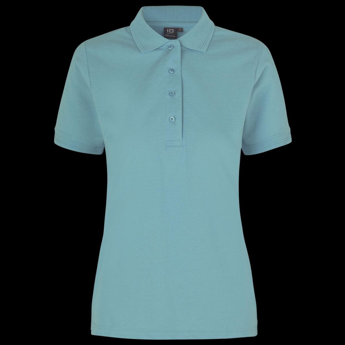 ID Pro Wear Dame Polo - Støvet Aqua - M