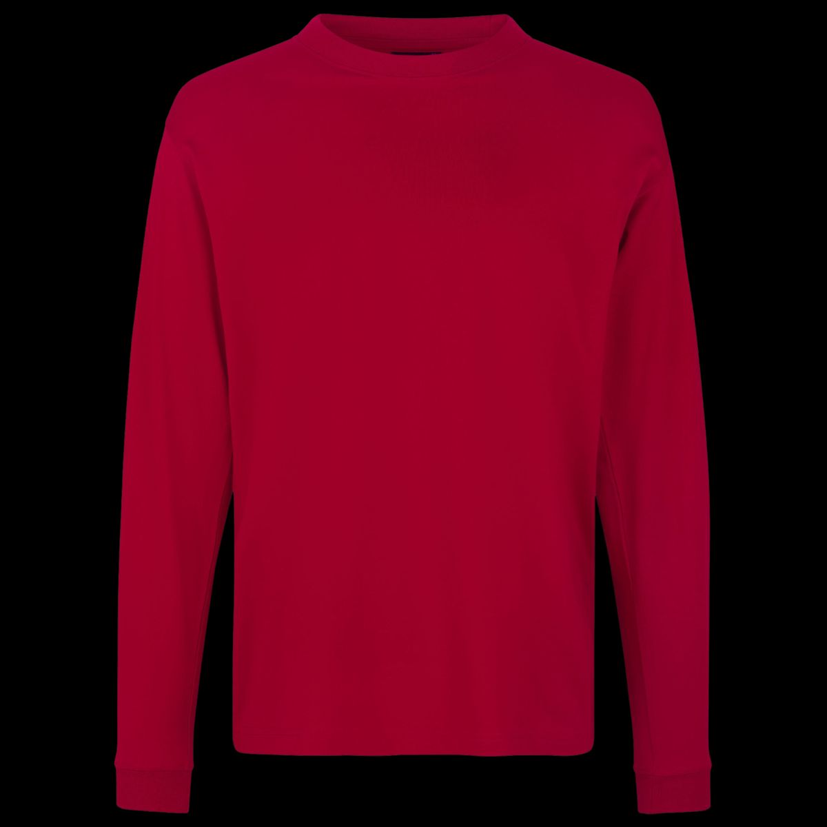 ID Pro Wear Herre Langærmet t-shirt - Red - 2XL