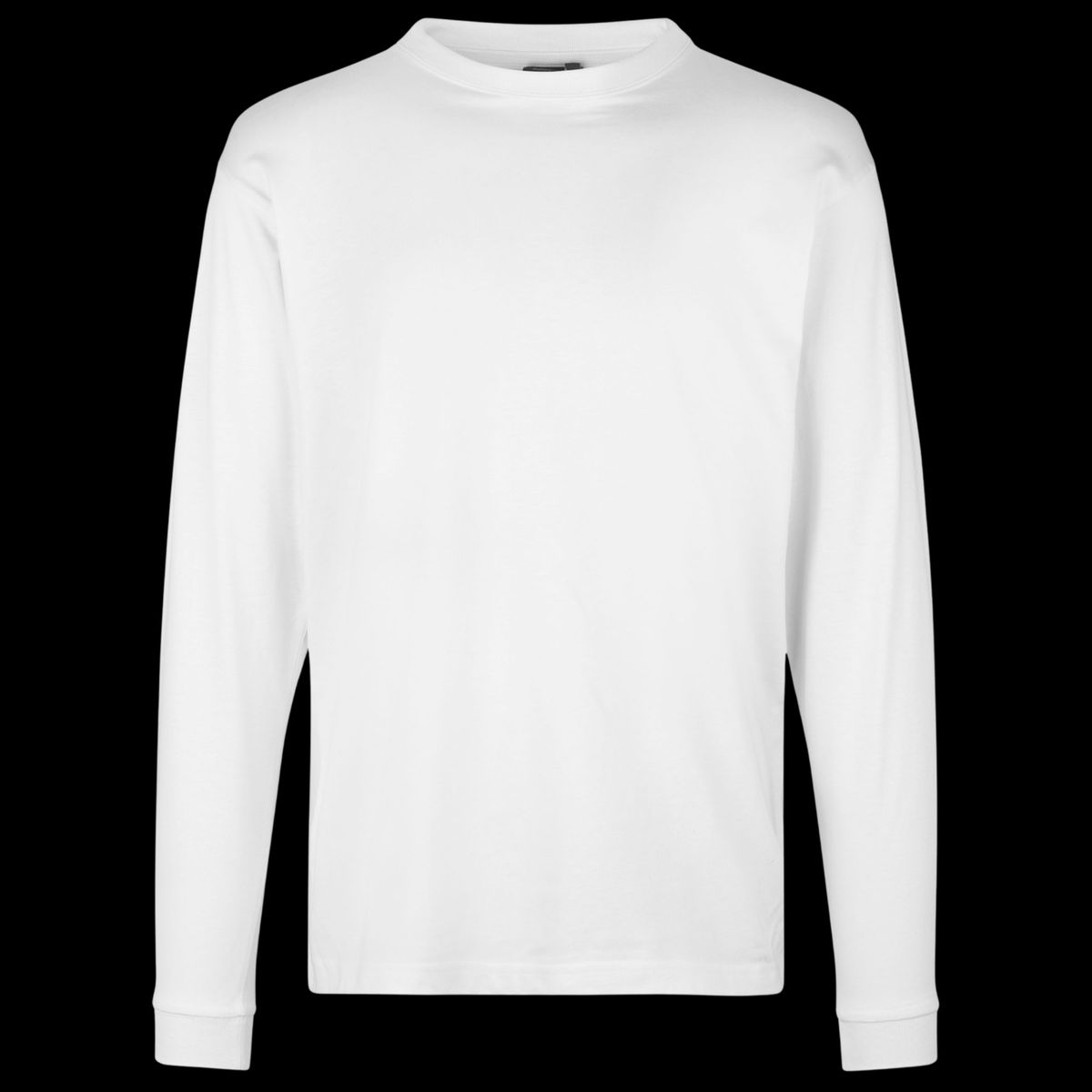 ID Pro Wear Herre Langærmet t-shirt - White - XS