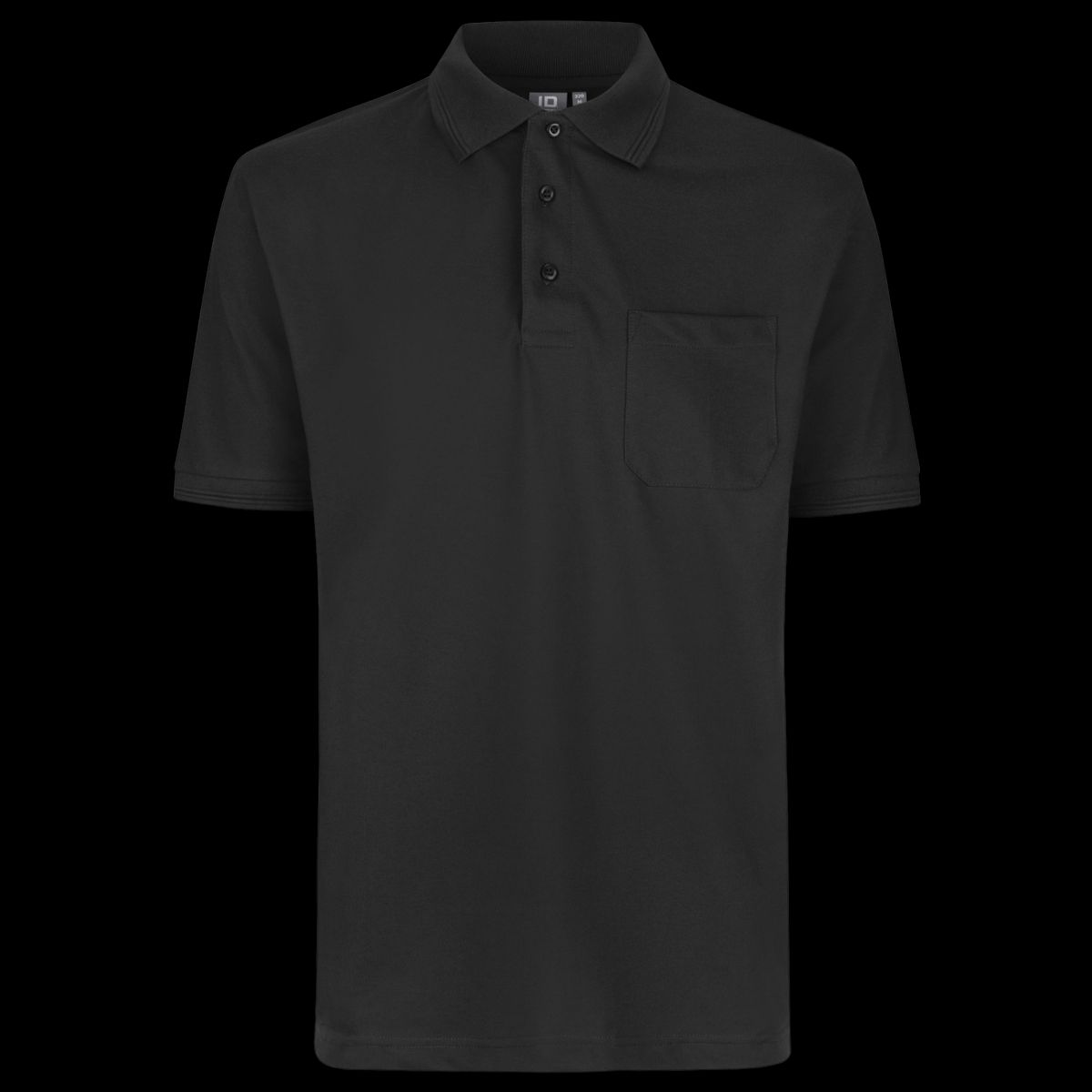 ID Pro Wear Herre Polo - Black - 6XL