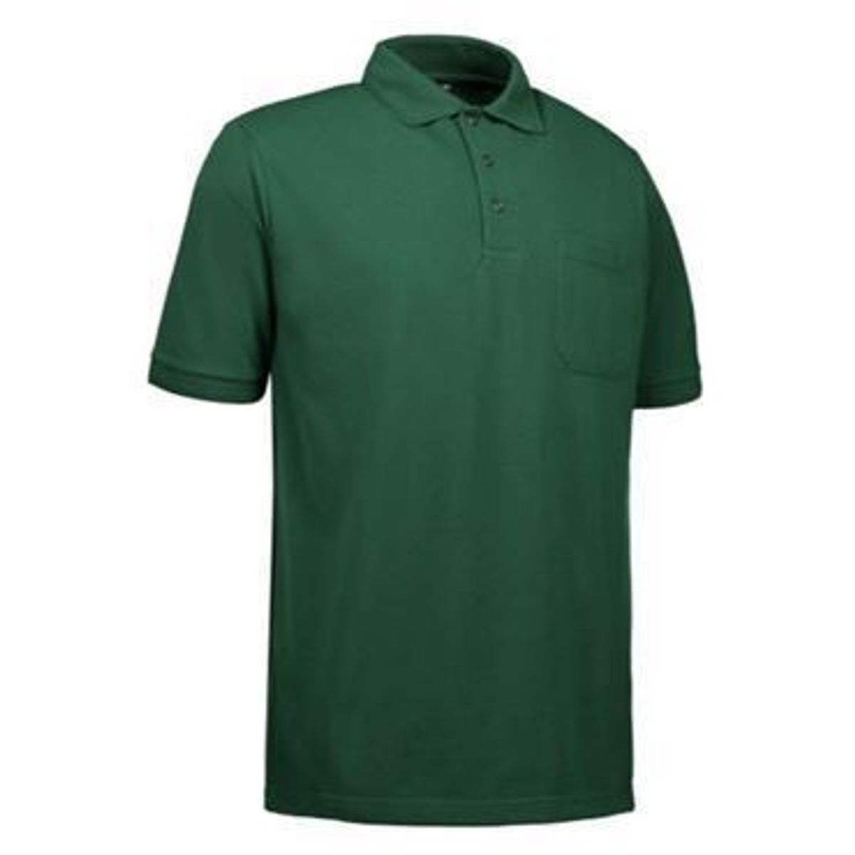 Id Pro Wear Polo Med Brystlomme 0320 Flaskegrøn-6xl