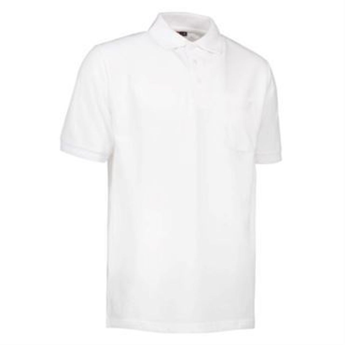 Id Pro Wear Polo Med Brystlomme 0320 Hvid-3xl