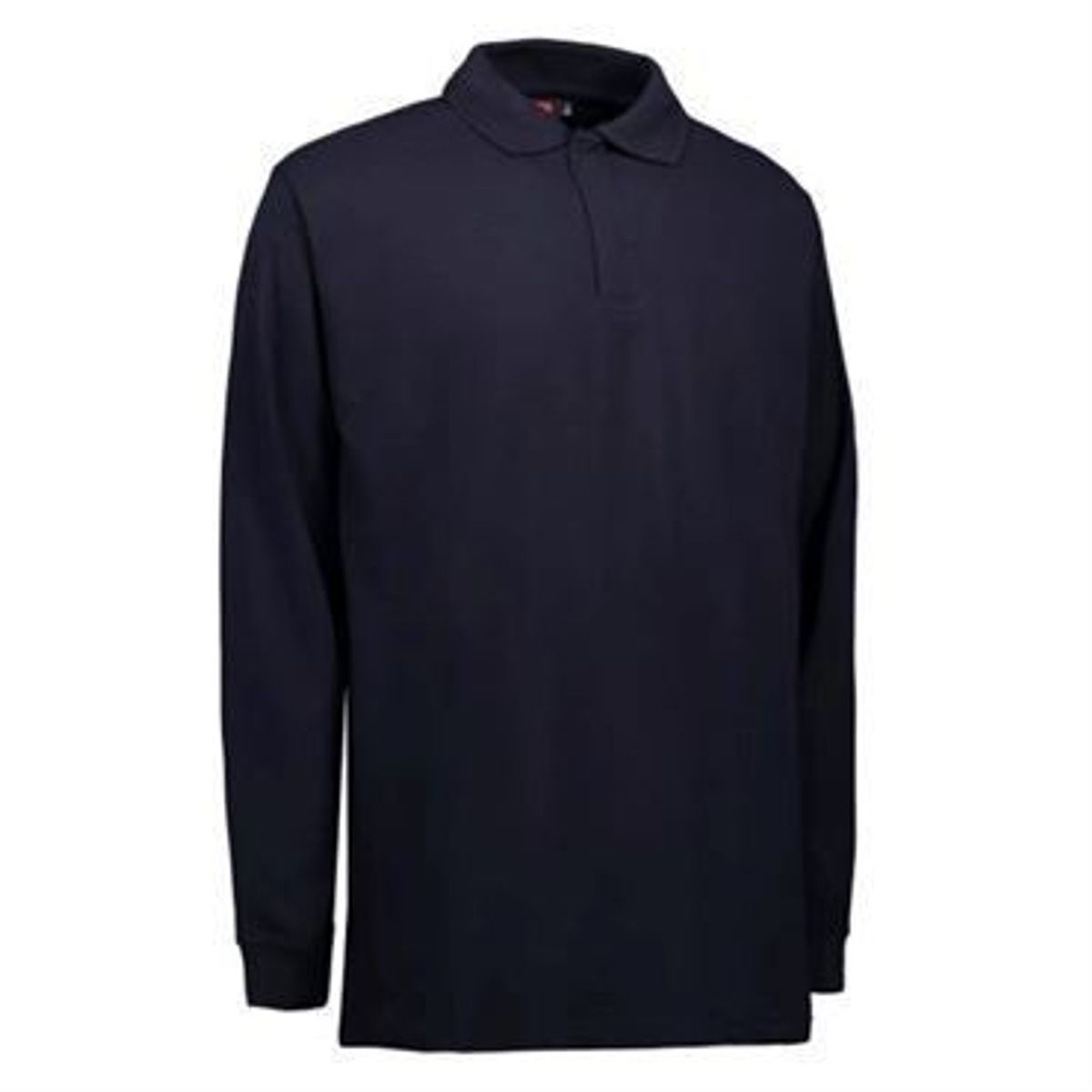 Id Pro Wear Polo Med Lange Ærmer 0336 Navy-2xl