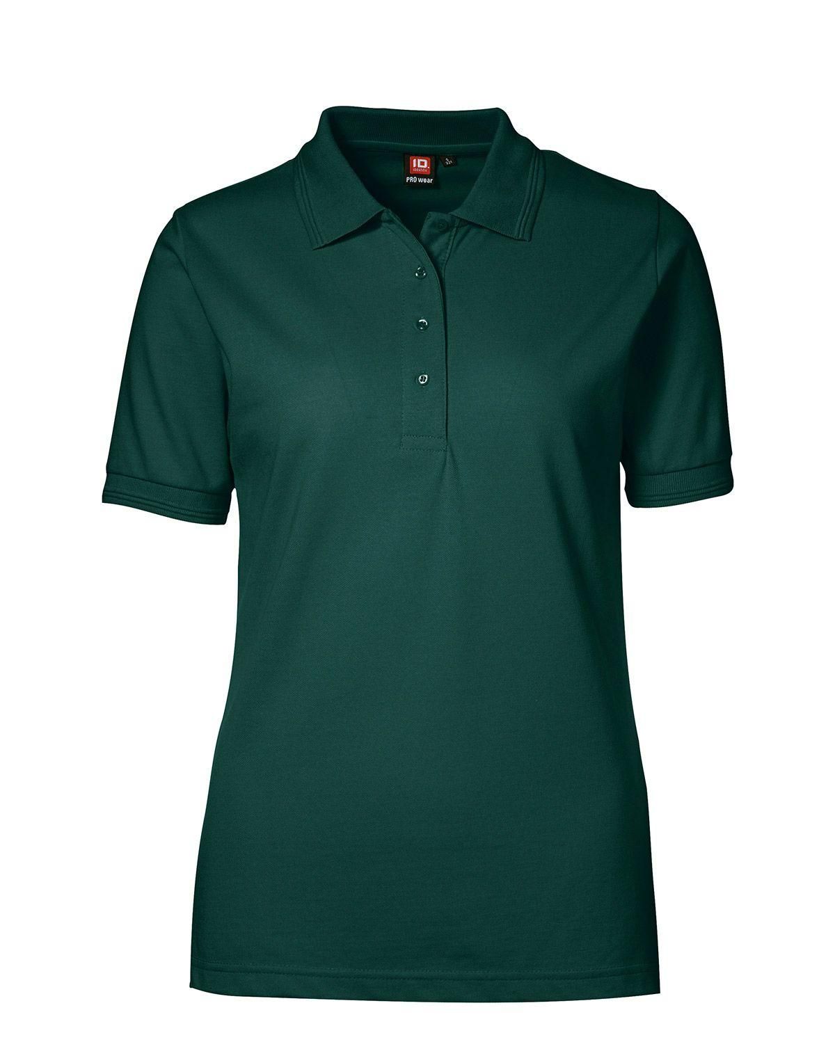 ID PRO Wear Polo Trøje Dame Flaskegrøn