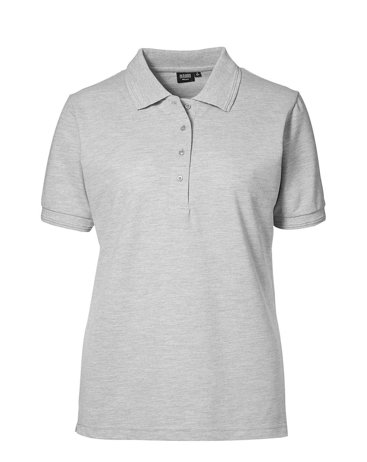 ID PRO Wear Polo Trøje Dame Grå Melange