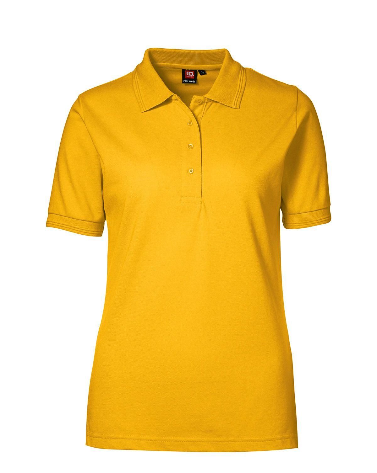 ID PRO Wear Polo Trøje Dame Gul