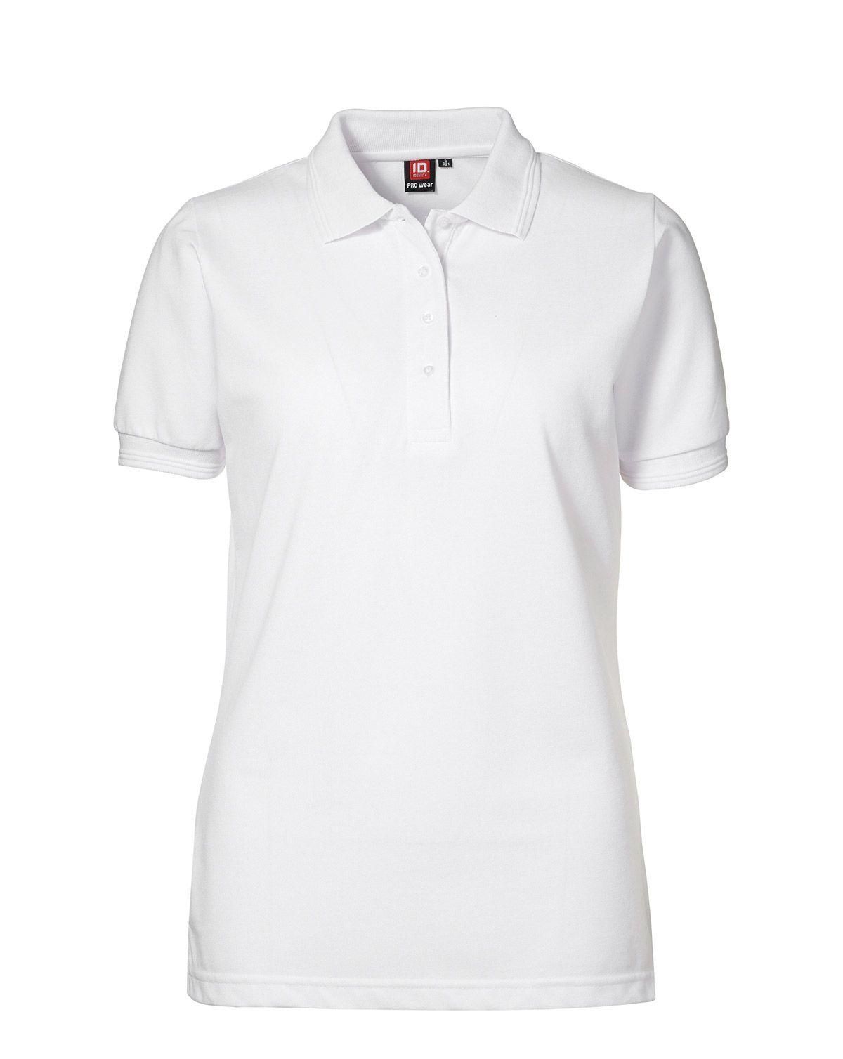 ID PRO Wear Polo Trøje Dame Hvid