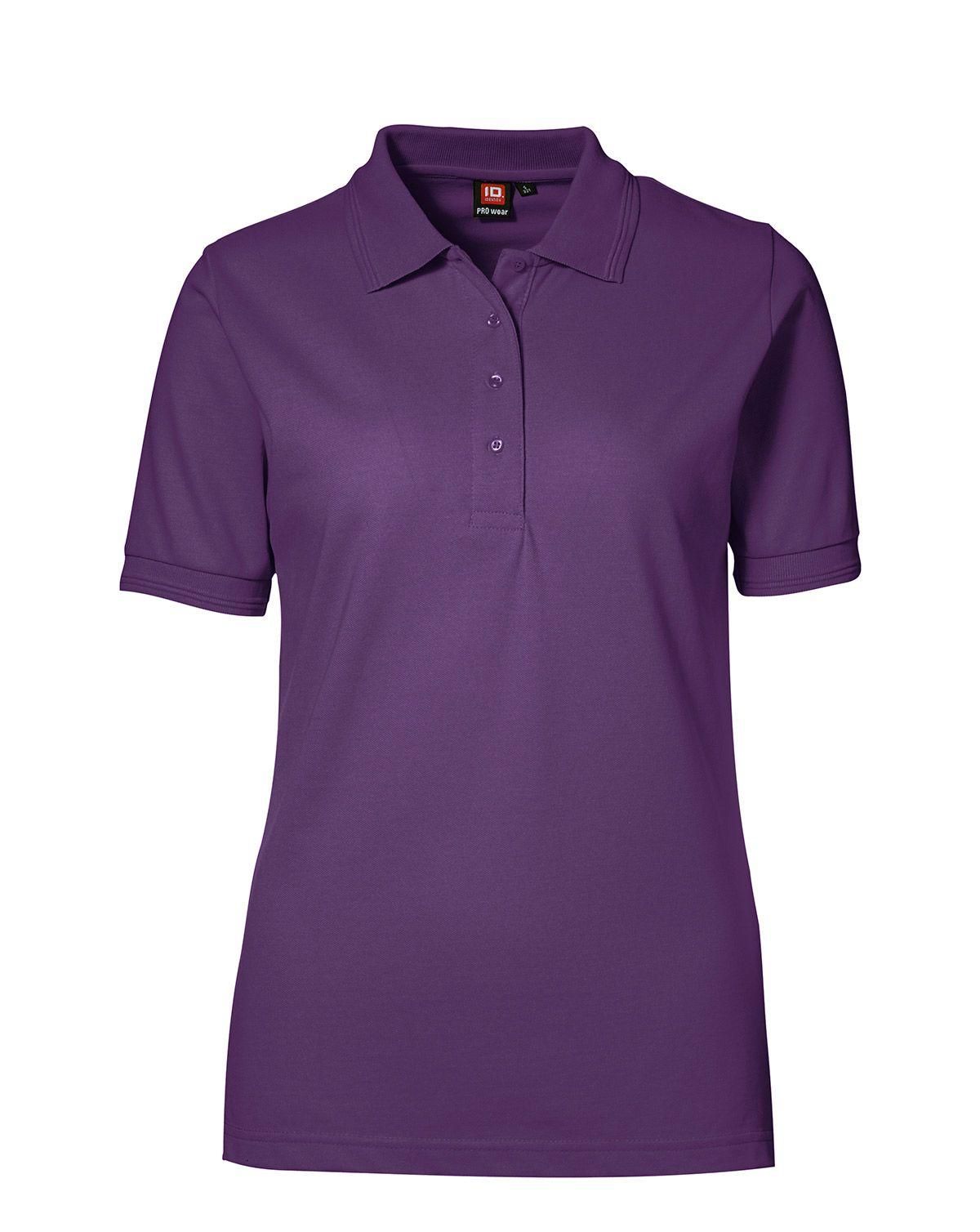 ID PRO Wear Polo Trøje Dame Lilla