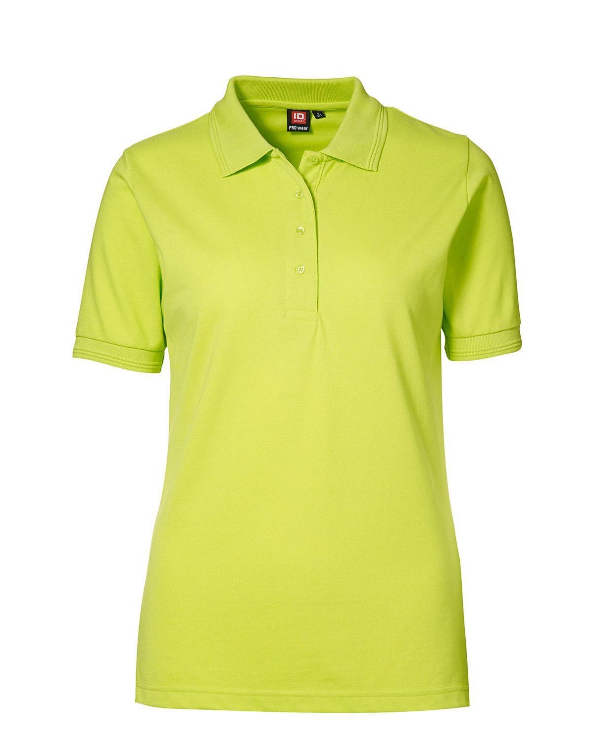 ID PRO Wear Polo Trøje Dame Lime