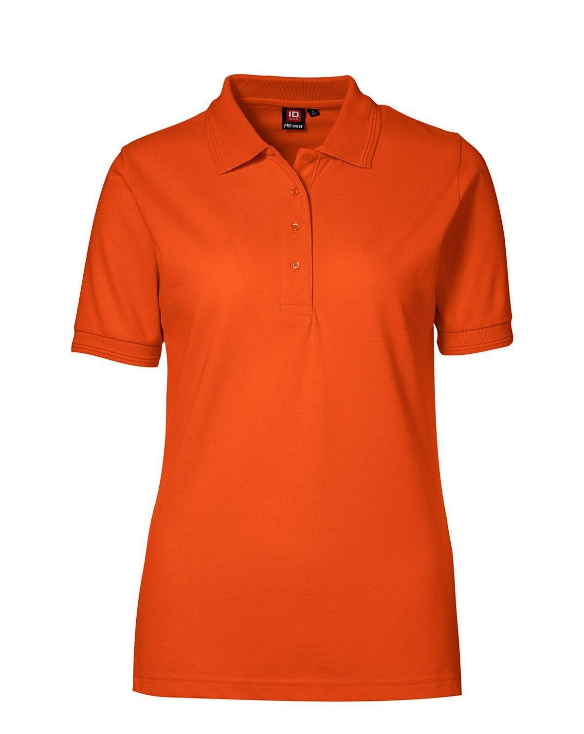 ID PRO Wear Polo Trøje Dame Orange