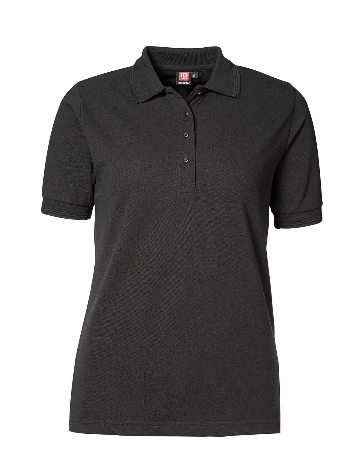 ID PRO Wear Polo Trøje Dame Sort