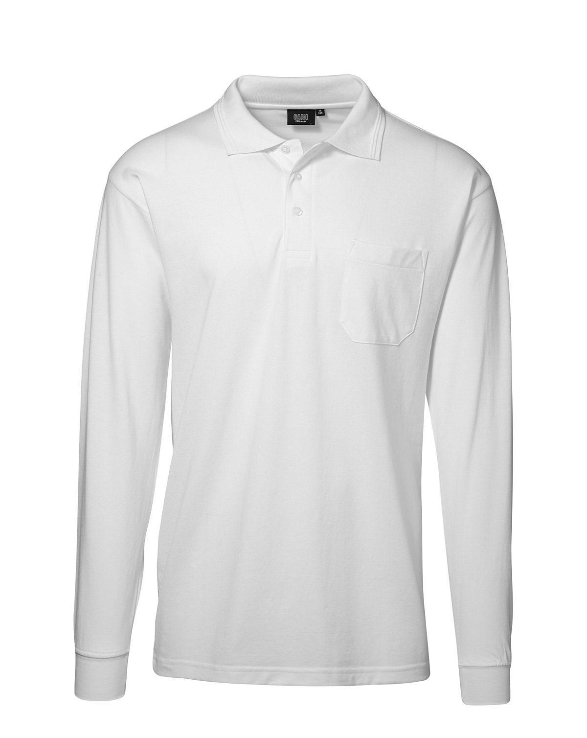 ID PRO Wear Polo Trøje m. Lomme Hvid