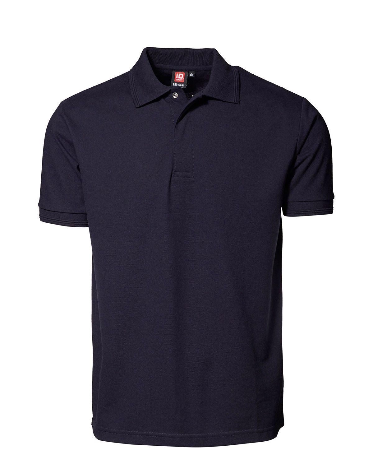 ID PRO Wear PoloSkjorte m. Trykknap Navy