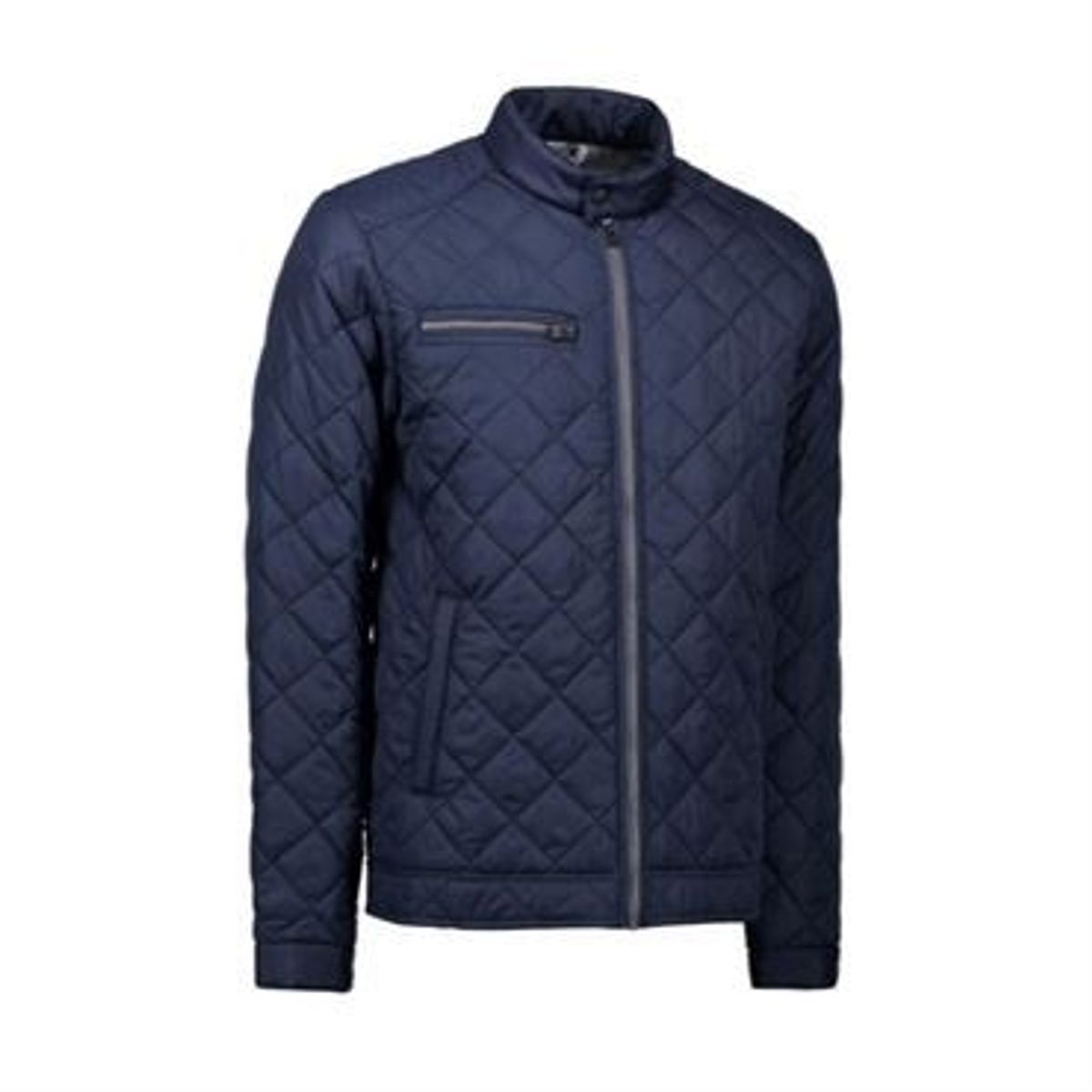 Id Quilted Jakke 0730 Navy-2xl