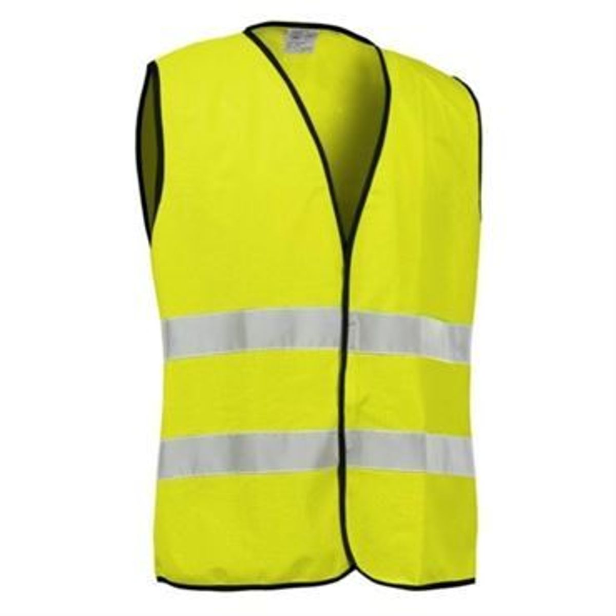 Id Refleks Arbejdsvest 1900 Gul-2xl