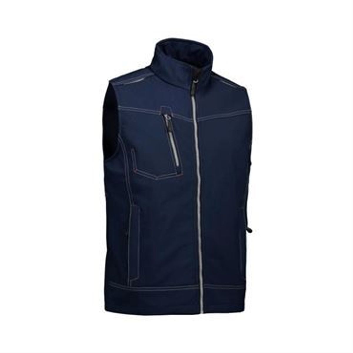 Id Softshell Vest 0834 Navy-large