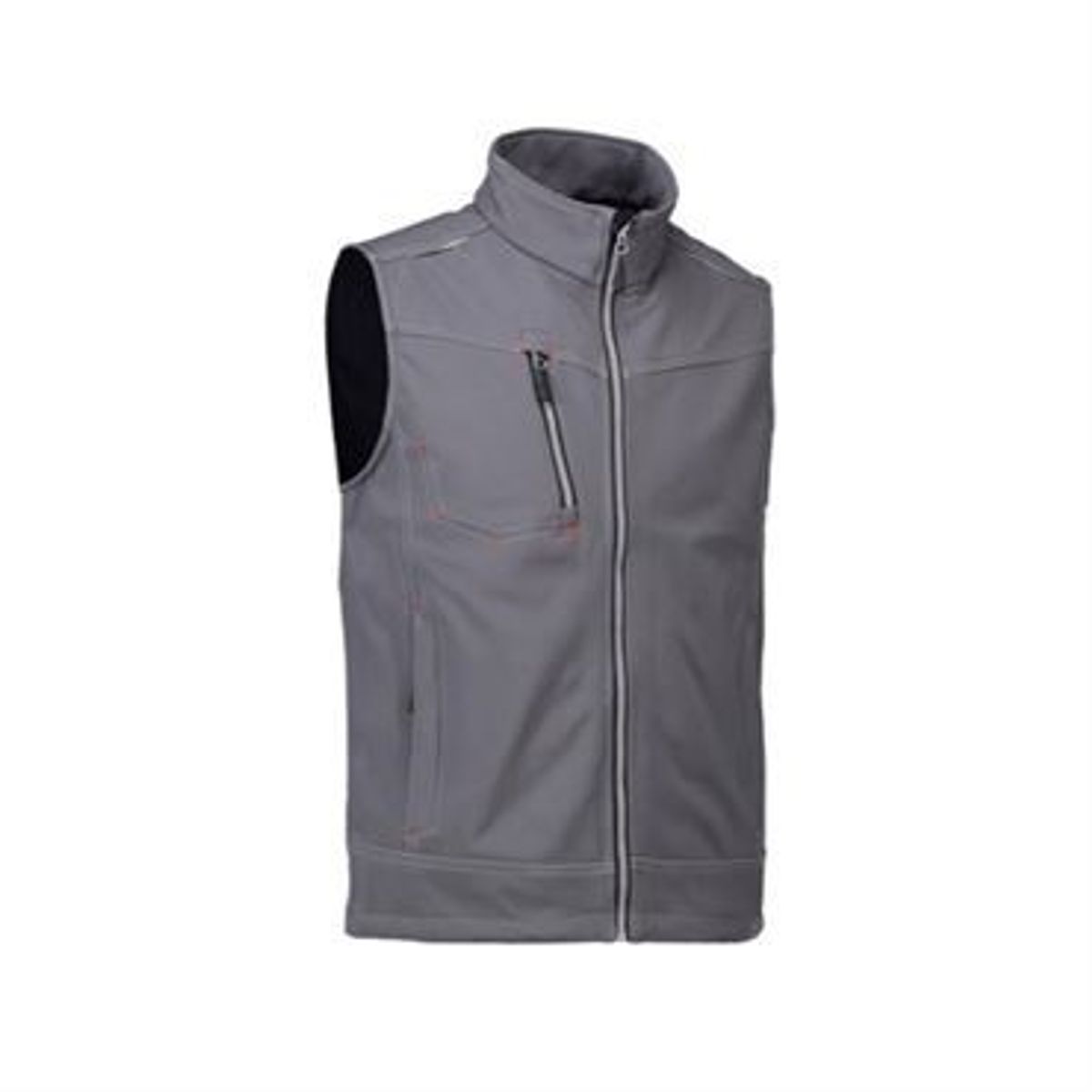 Id Softshell Vest 0834 Silver Grey-large