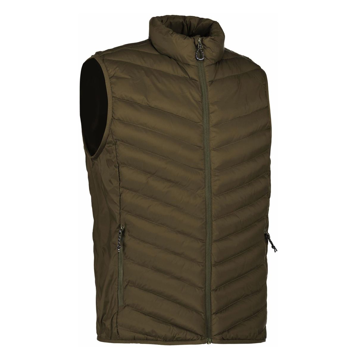 ID Stretch Bodywarmer Vest - Herre Oliven