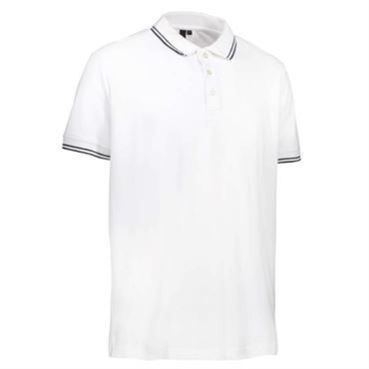 Id Stretch Polo 0522 Hvid-medium