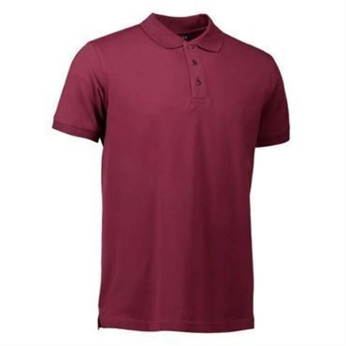 Id Stretch Polo 0525 Bordeaux-large