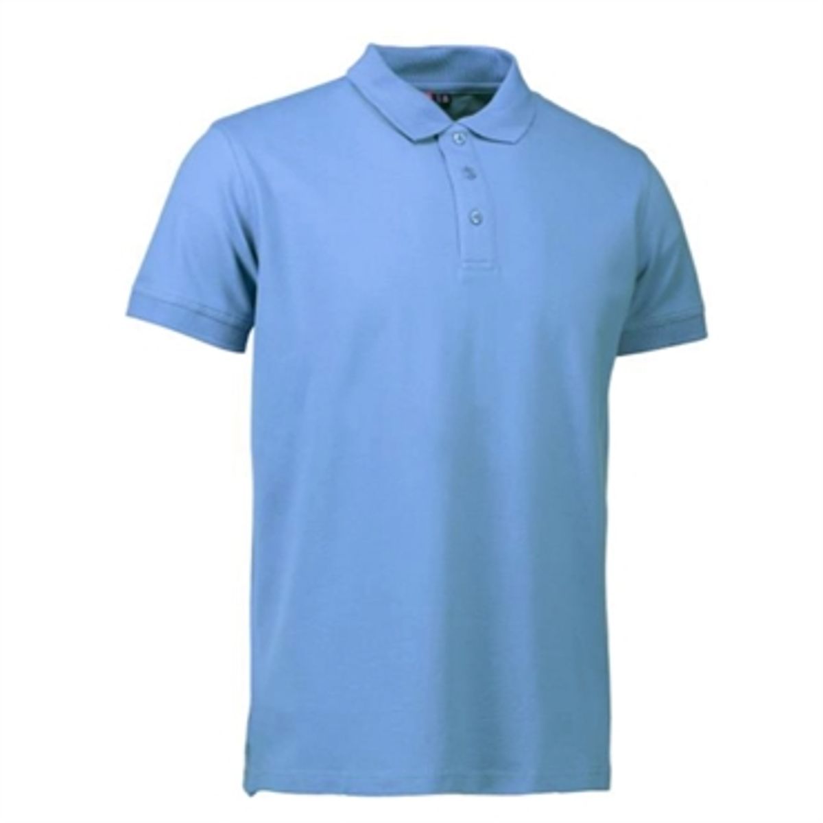 Id Stretch Polo 0525 Lys Blå-xl