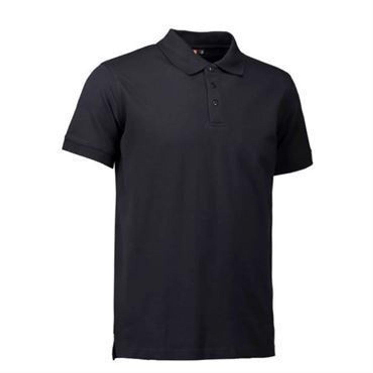 Id Stretch Polo 0525 Sort-medium