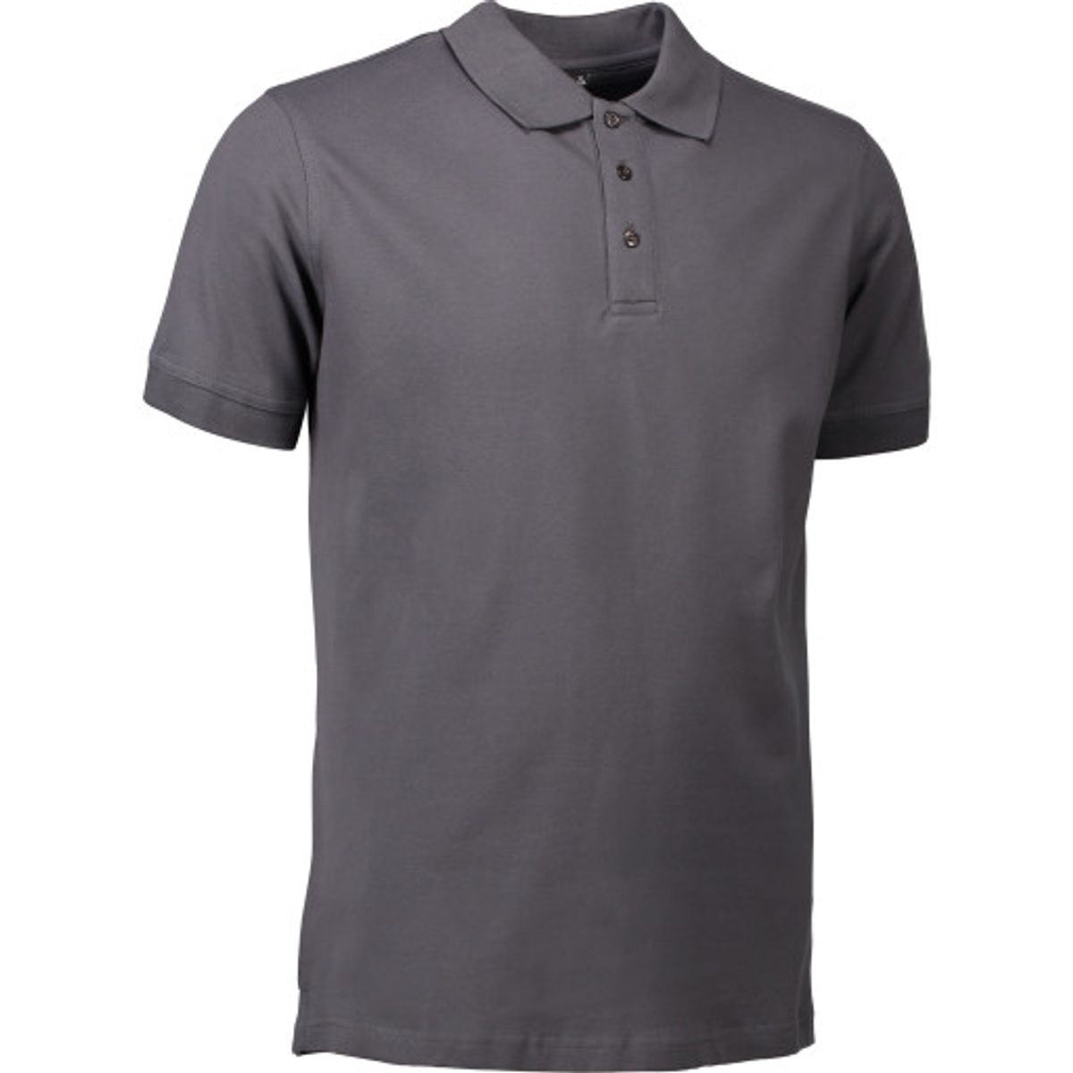 ID stretch poloshirt 0525, koksgrå, str. 3XL