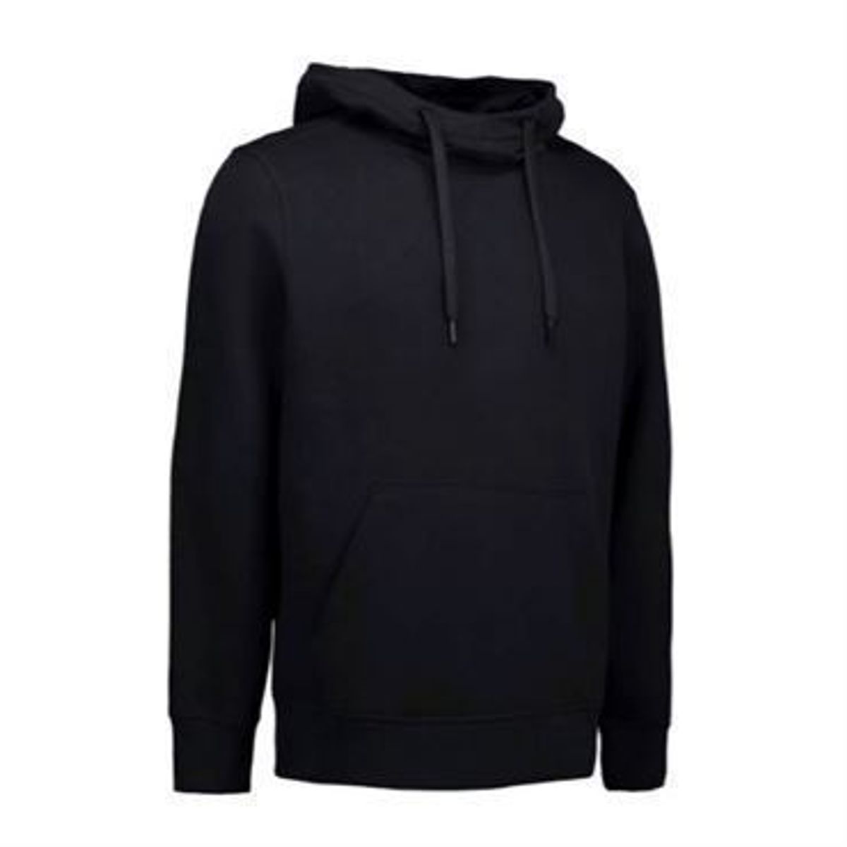 Id Sweatshirt Med Hætte 0636 Sort-5xl