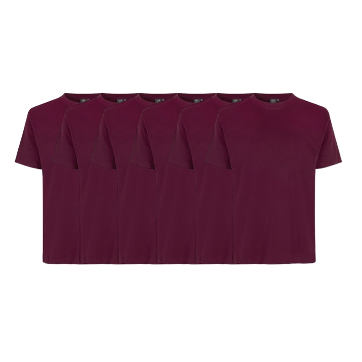 Id T-time 6-pak T-shirt 0510 Bordeaux-2x-large