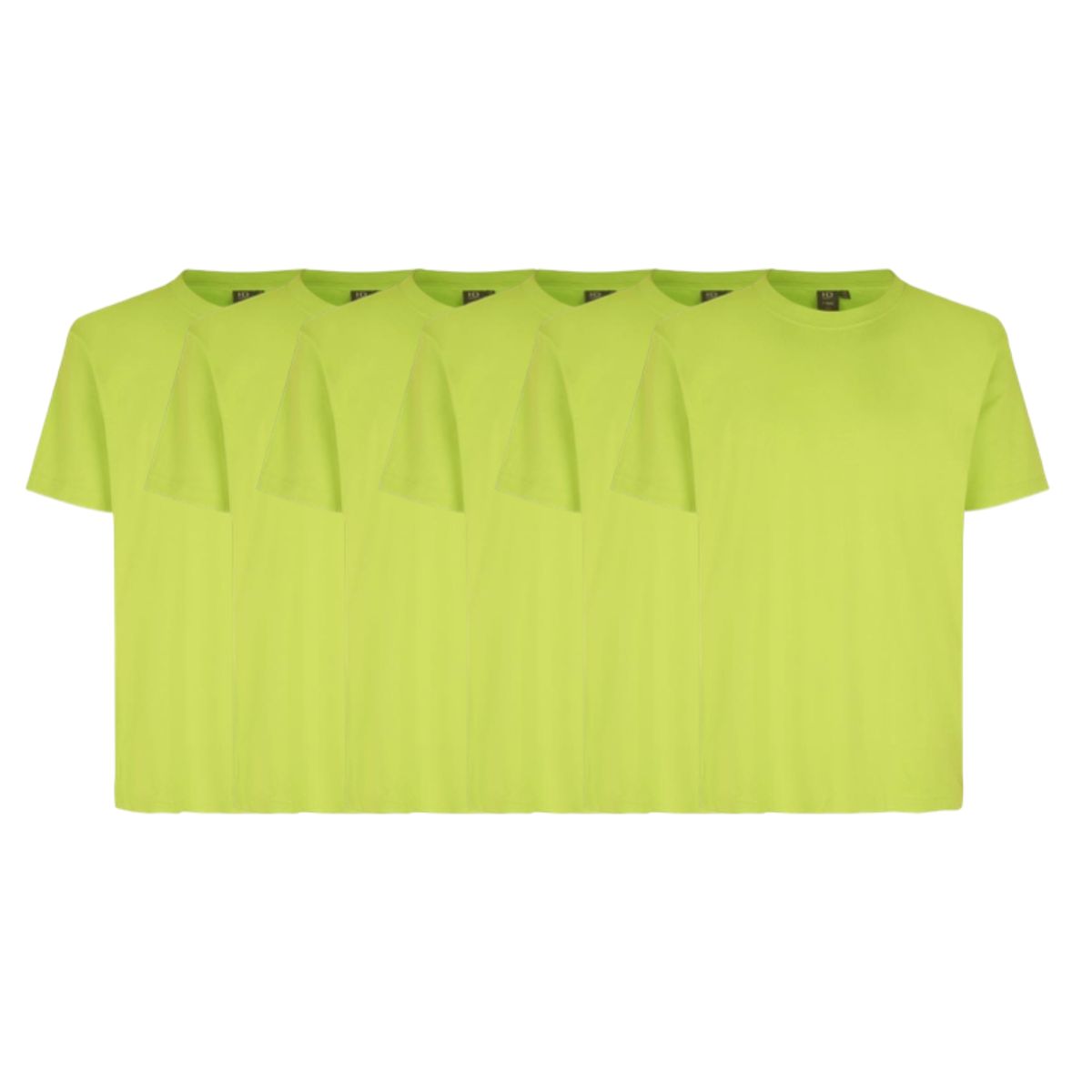 Id T-time 6-pak T-shirt 0510 Lime-2x-large