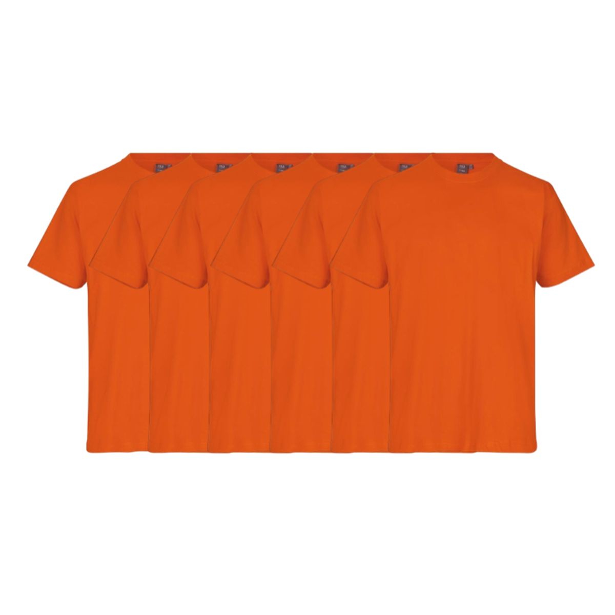 Id T-time 6-pak T-shirt 0510 Orange-3x-large