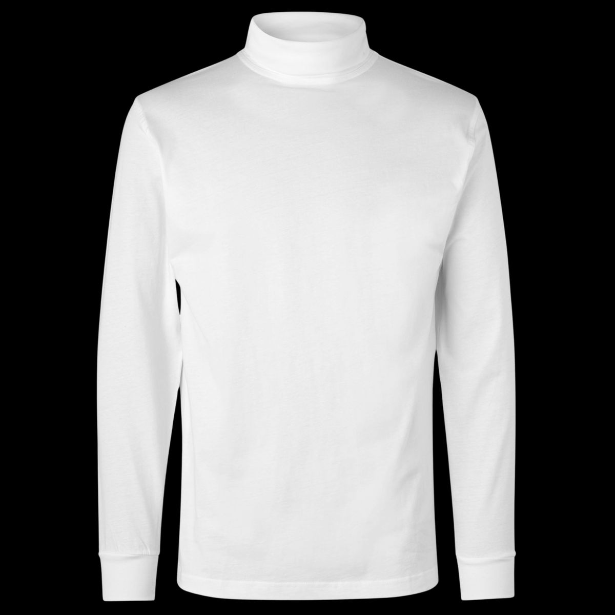 ID T-Time Herre Rullekrave - White - XL