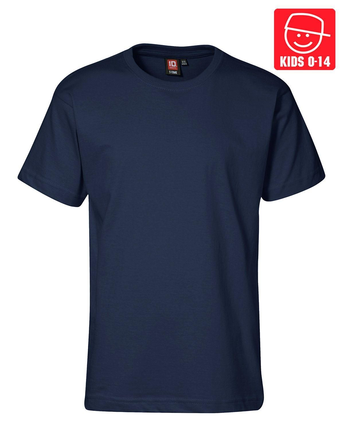 ID T-TIME T-Shirt Dame Navy