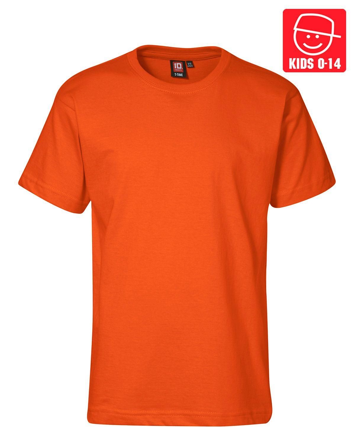 ID T-TIME T-Shirt Dame Orange