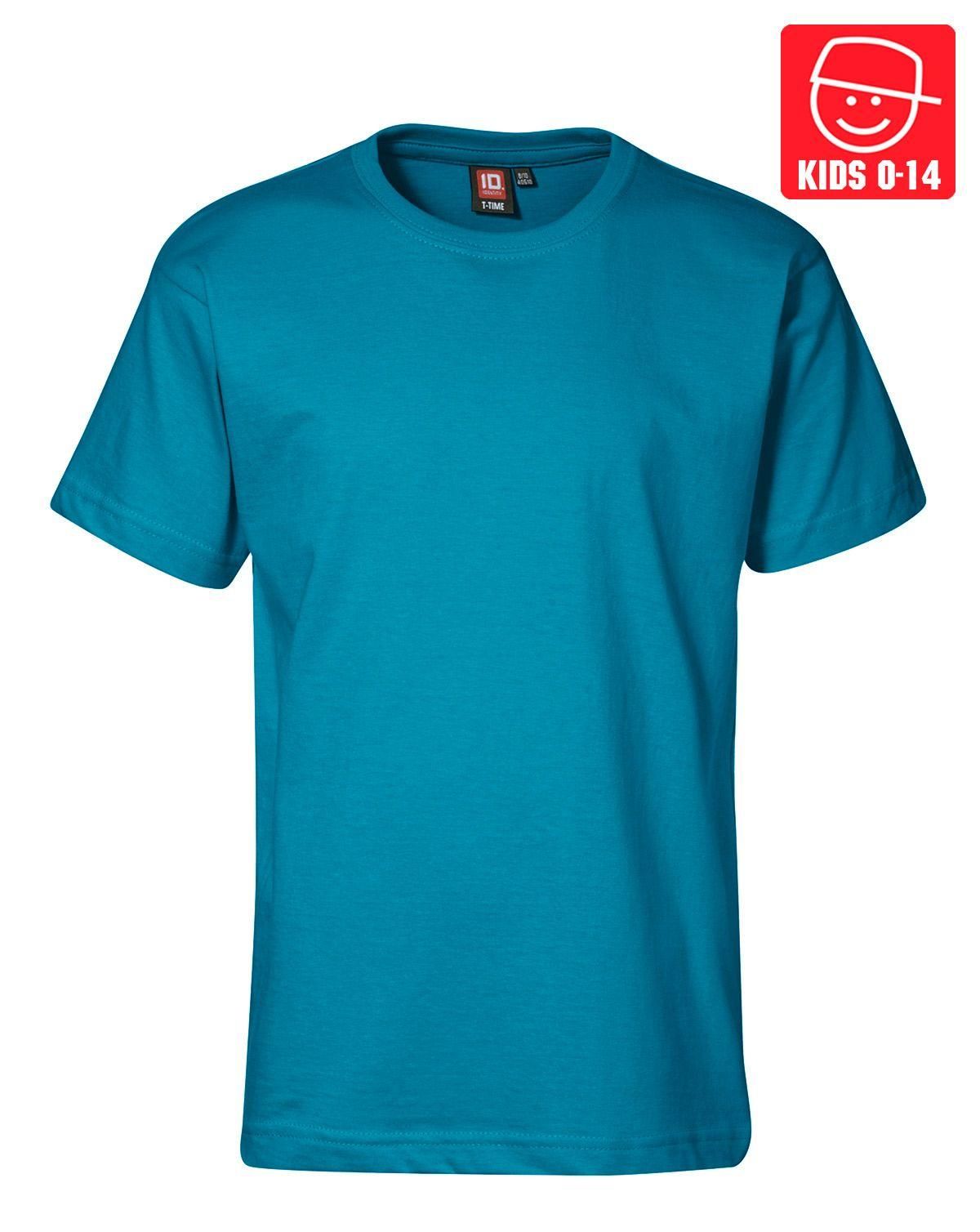 ID T-TIME T-Shirt Dame Turquoise