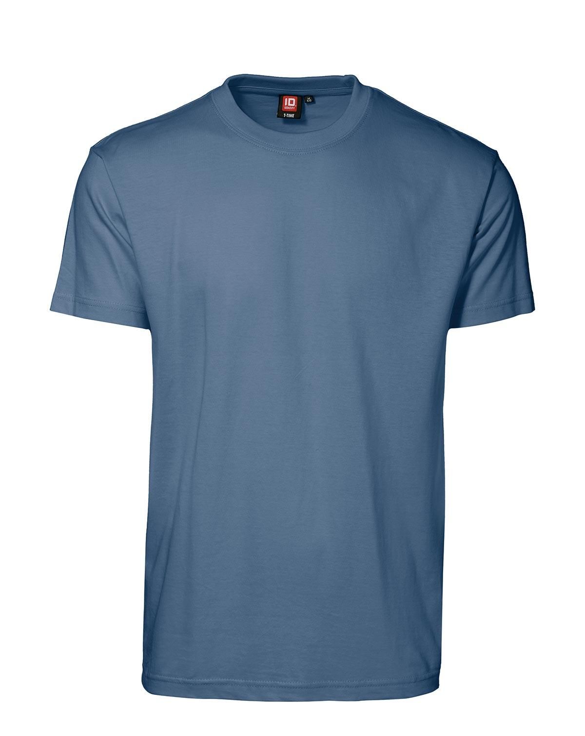 ID T-Time T-Shirt Rund Hals Indigo