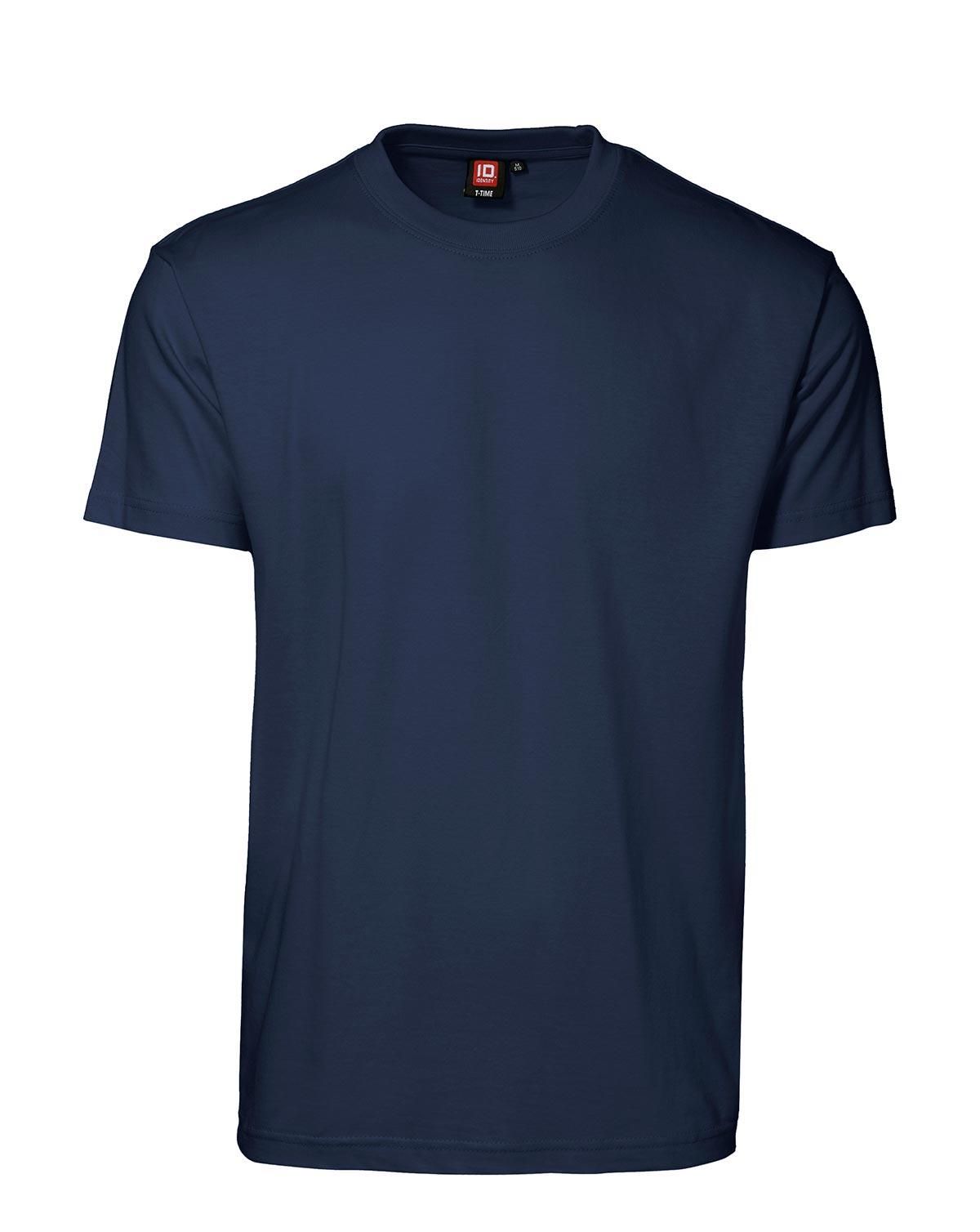 ID T-Time T-Shirt Rund Hals Navy