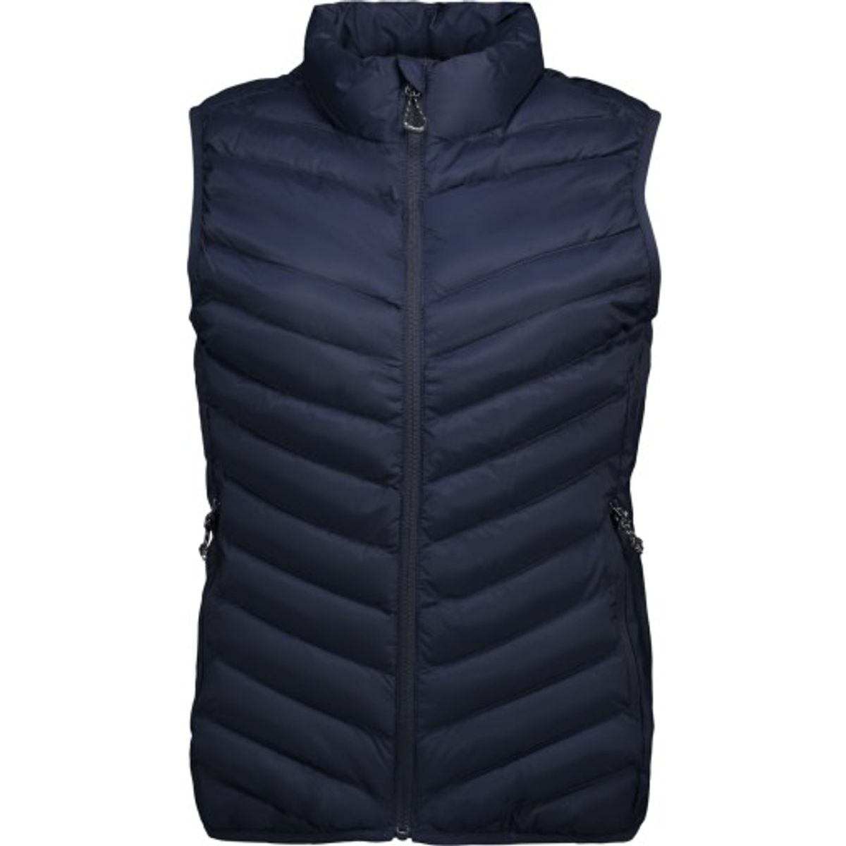 ID, vatteret stretch dame vest, 0893, Navy, str. 2XL