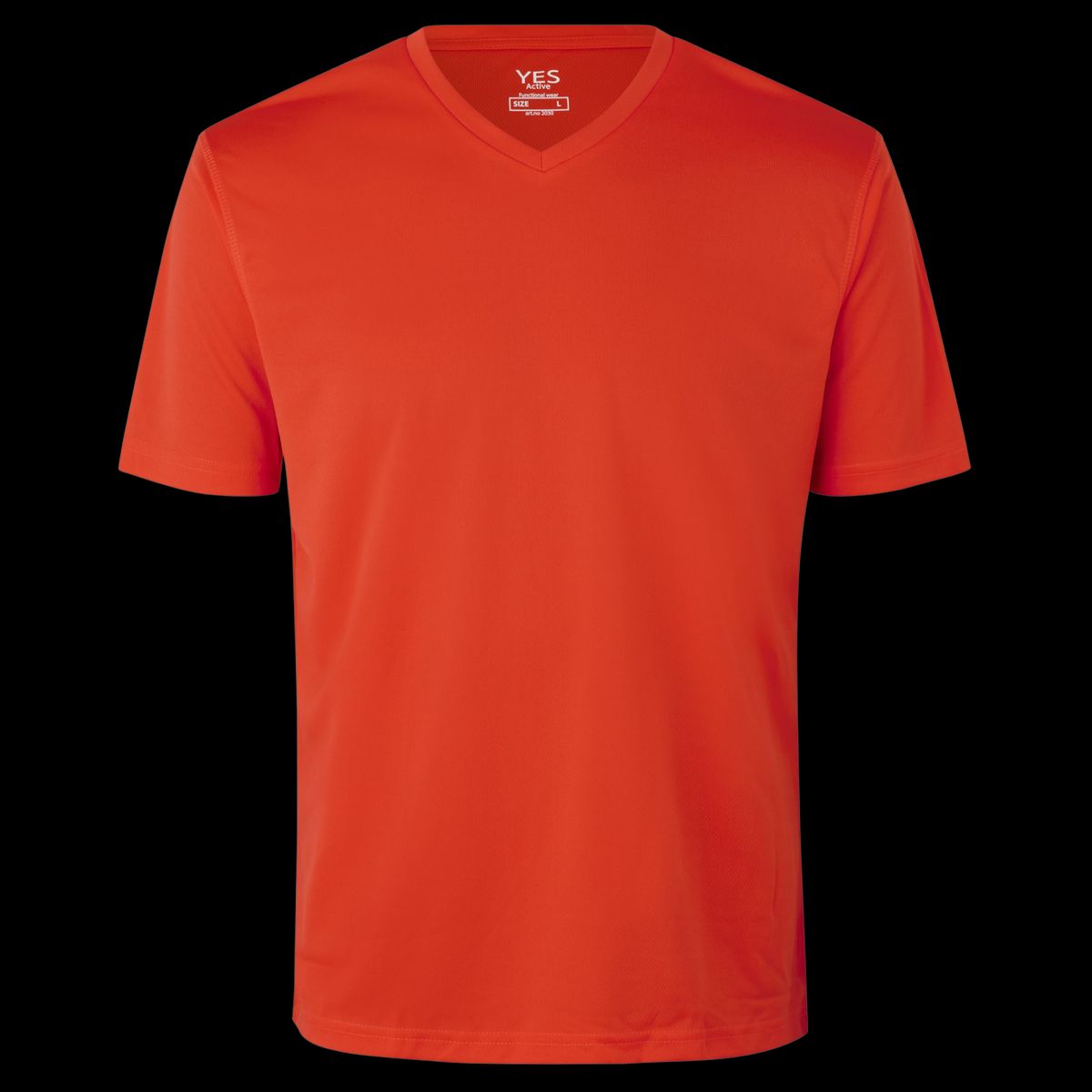 ID Yes Active Herre Trænings t-shirt - Orange - XL