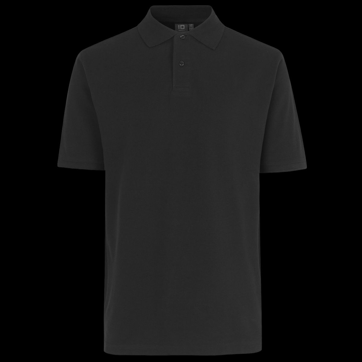 ID Yes Herre Polo - Sort - 3XL