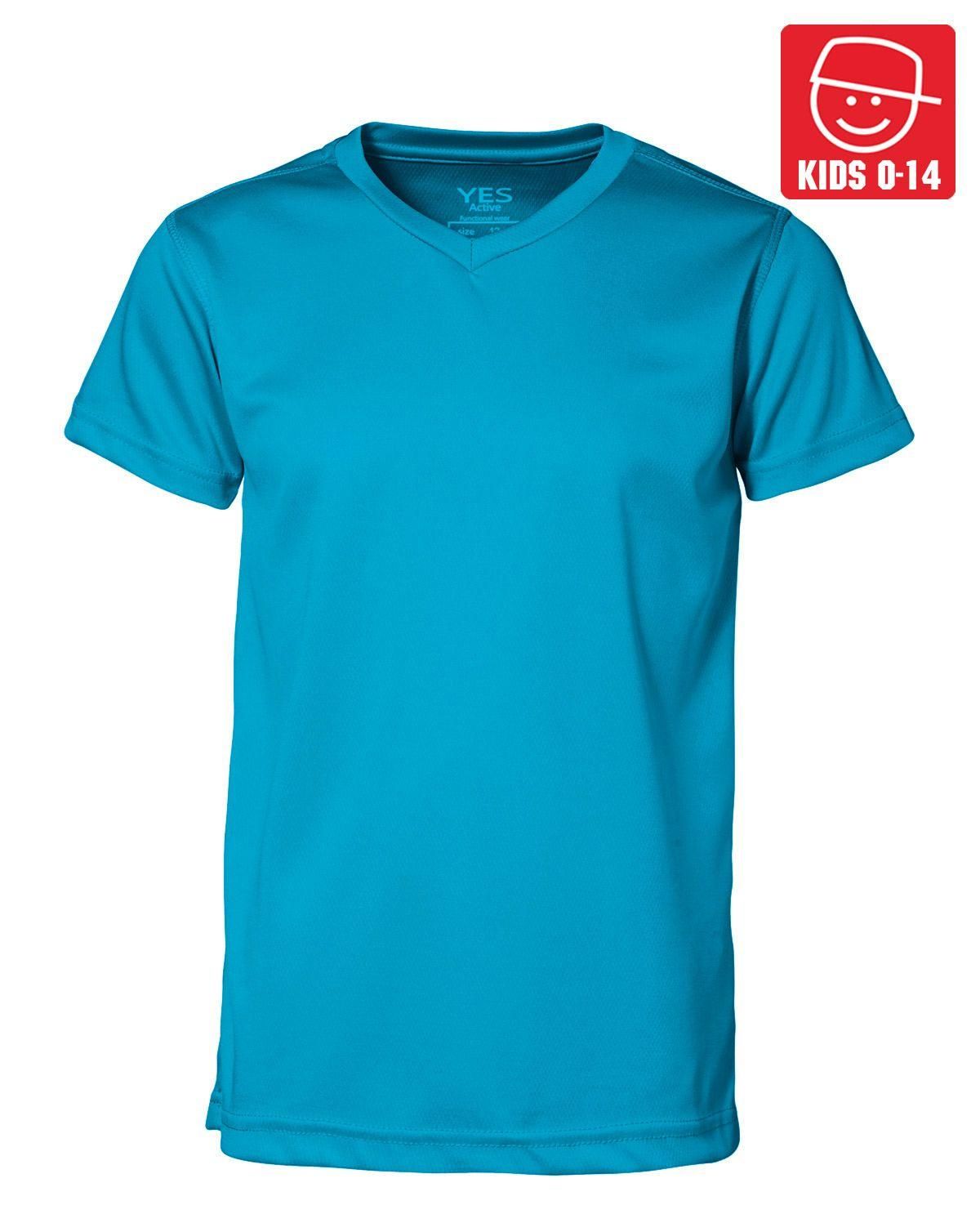 ID YES Svedtransporterende T-Shirt Dame Cyan