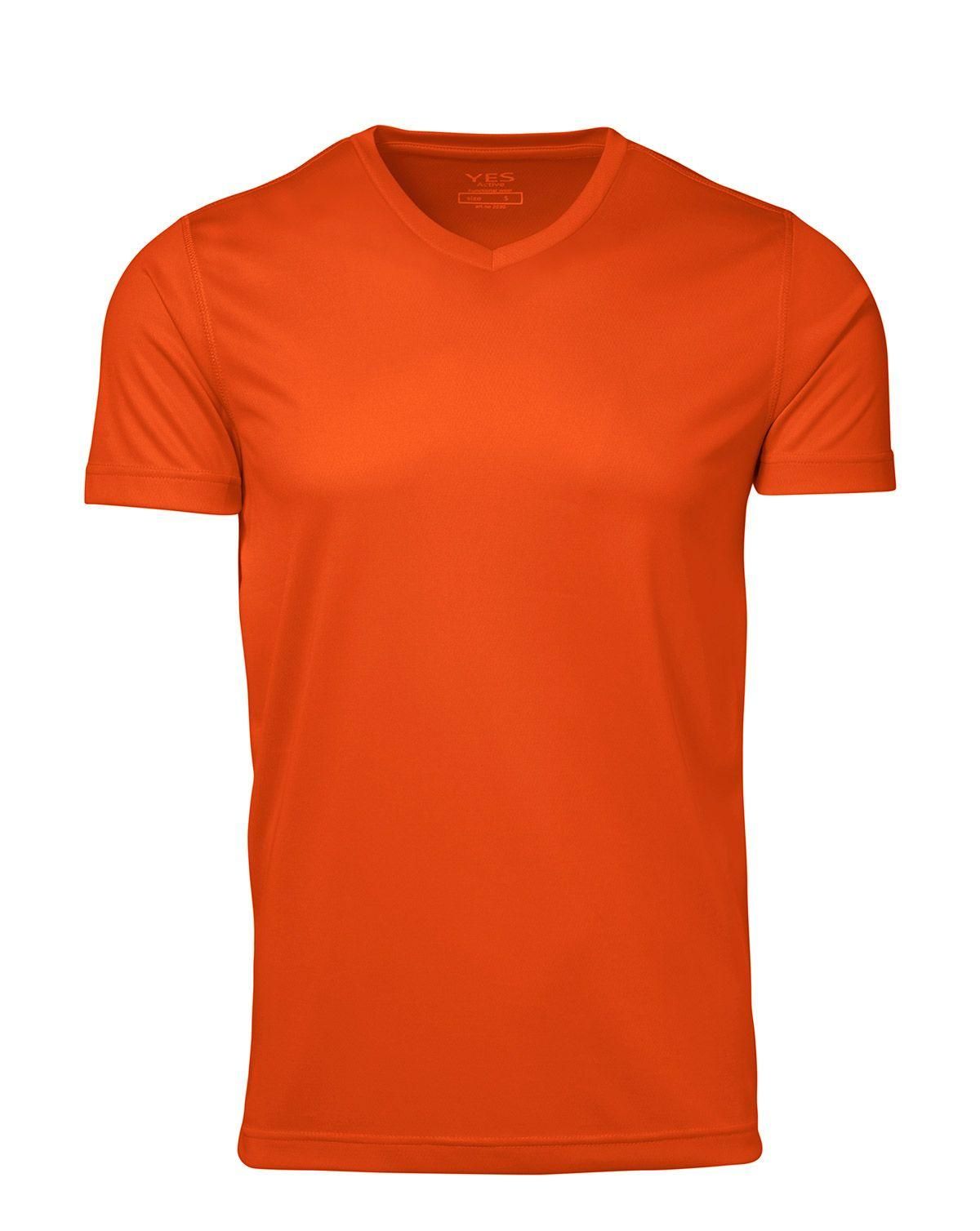 ID YES Svedtransporterende T-Shirt Orange