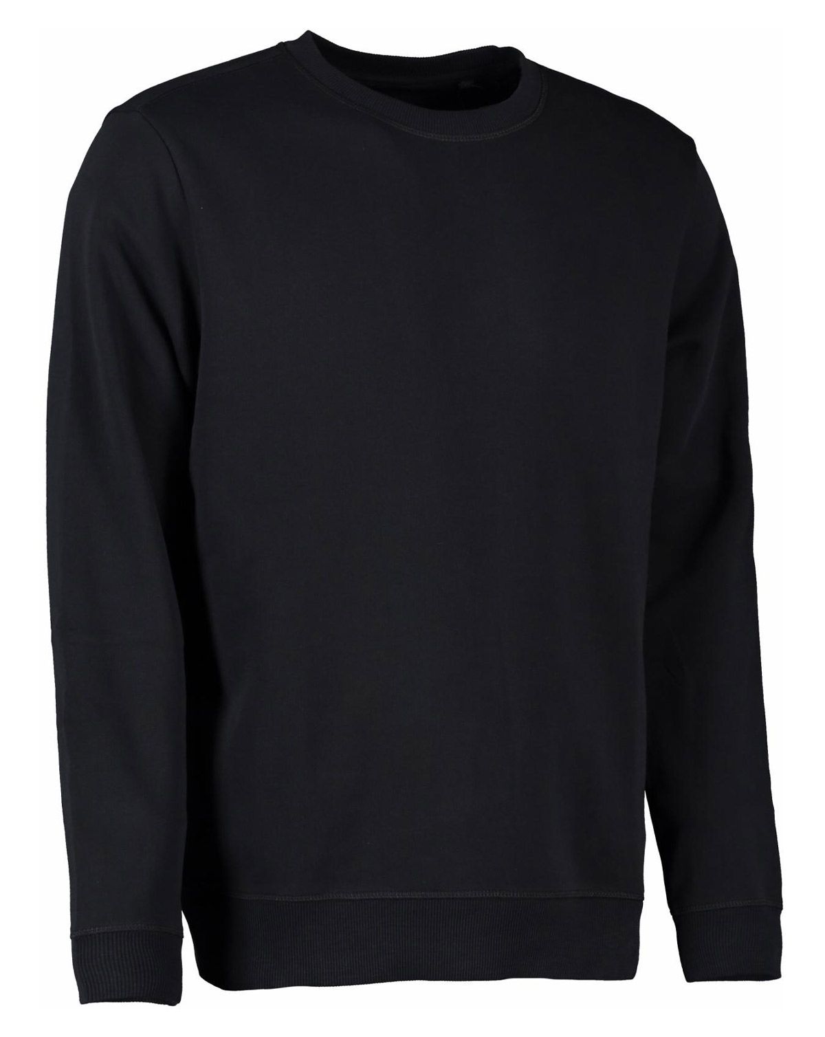 ID Økologisk Sweatshirt Core O-Neck Sort