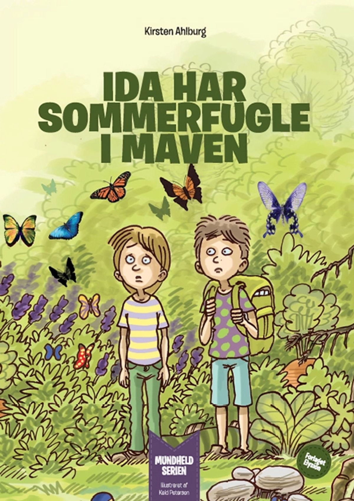 Ida har sommerfugle i maven